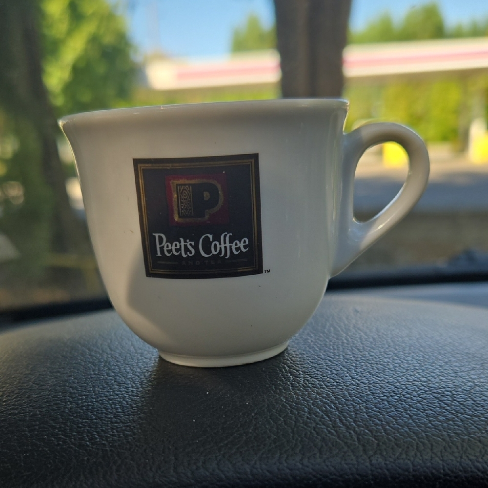 White Ceramic Mini Mug